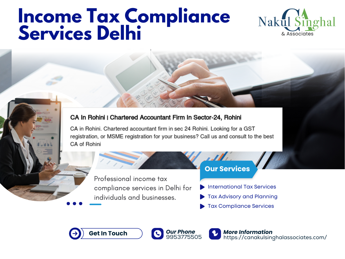 Income Tax Compliance Services in Delhi